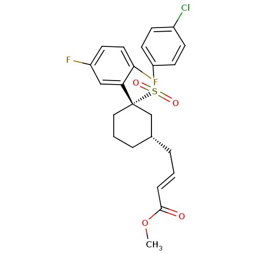Chemical structure of BindingDB Monomer ID 50186573