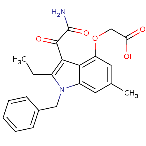 Chemical structure of BindingDB Monomer ID 50186585