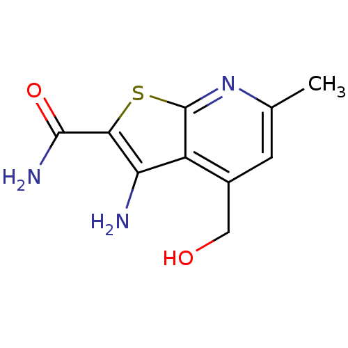 Chemical structure of BindingDB Monomer ID 50186650