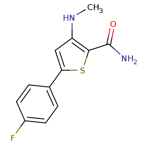 Chemical structure of BindingDB Monomer ID 50186656