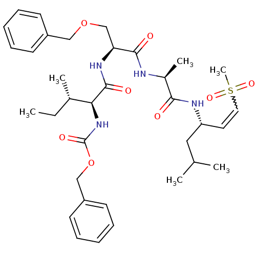Chemical structure of BindingDB Monomer ID 50186693