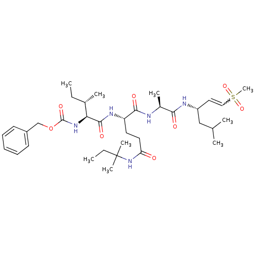 Chemical structure of BindingDB Monomer ID 50186697