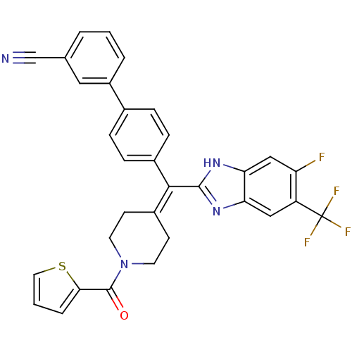 Chemical structure of BindingDB Monomer ID 50186823