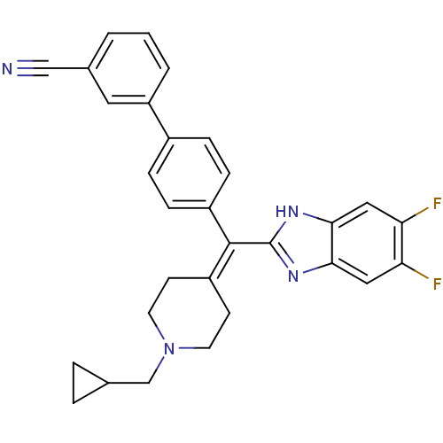 Chemical structure of BindingDB Monomer ID 50186829