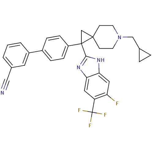 Chemical structure of BindingDB Monomer ID 50186834