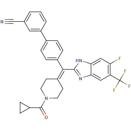 Chemical structure of BindingDB Monomer ID 50186842