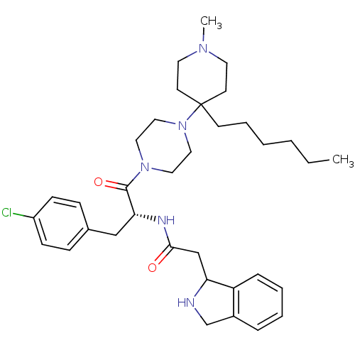 Chemical structure of BindingDB Monomer ID 50186860