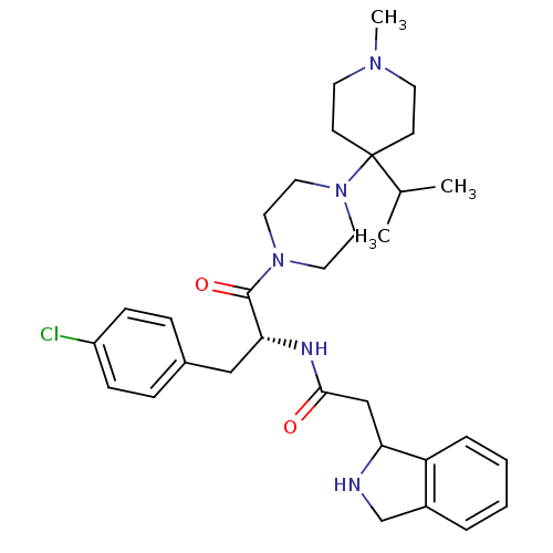 Chemical structure of BindingDB Monomer ID 50186871