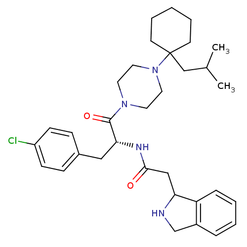 Chemical structure of BindingDB Monomer ID 50186875