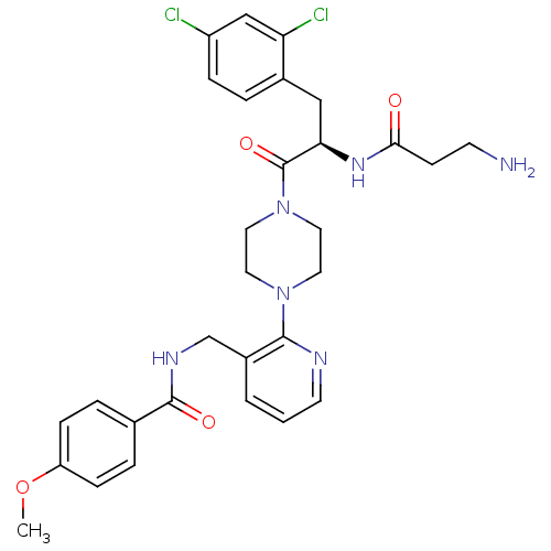 Chemical structure of BindingDB Monomer ID 50186880