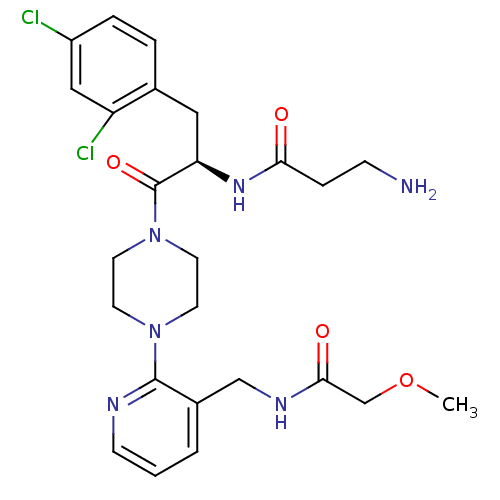 Chemical structure of BindingDB Monomer ID 50186884