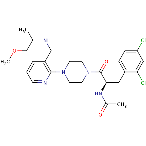 Chemical structure of BindingDB Monomer ID 50186887