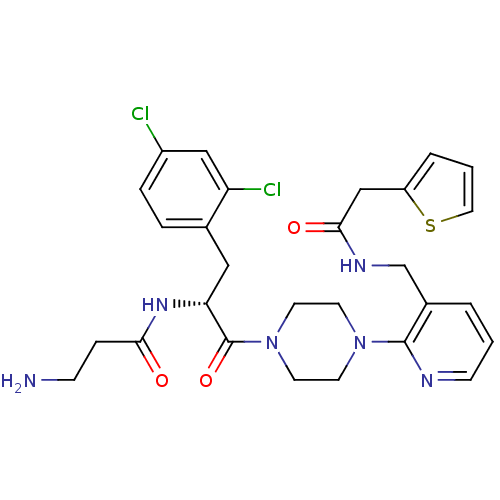 Chemical structure of BindingDB Monomer ID 50186888