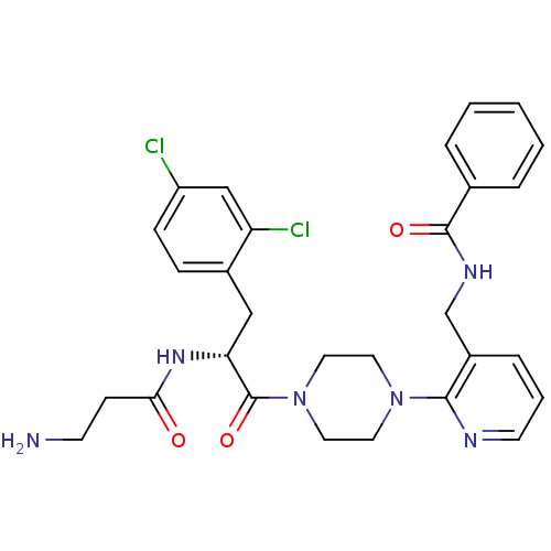 Chemical structure of BindingDB Monomer ID 50186892