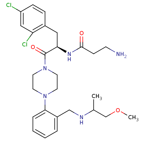 Chemical structure of BindingDB Monomer ID 50186893