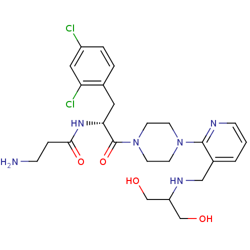 Chemical structure of BindingDB Monomer ID 50186894
