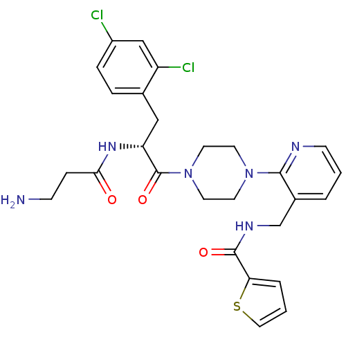 Chemical structure of BindingDB Monomer ID 50186898