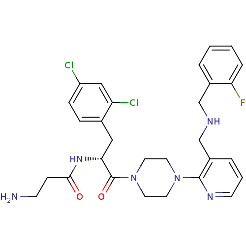 Chemical structure of BindingDB Monomer ID 50186906