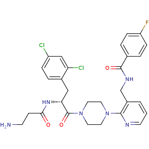 Chemical structure of BindingDB Monomer ID 50186908