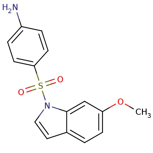 Chemical structure of BindingDB Monomer ID 50187076