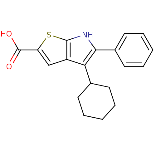 Chemical structure of BindingDB Monomer ID 50187140
