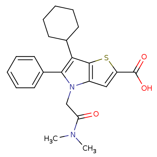 Chemical structure of BindingDB Monomer ID 50187149