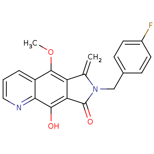 Chemical structure of BindingDB Monomer ID 50187185