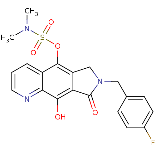 Chemical structure of BindingDB Monomer ID 50187187