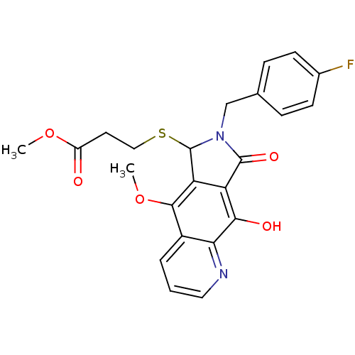 Chemical structure of BindingDB Monomer ID 50187188