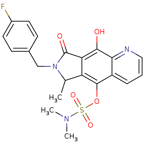 Chemical structure of BindingDB Monomer ID 50187195