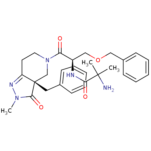 Chemical structure of BindingDB Monomer ID 50187318