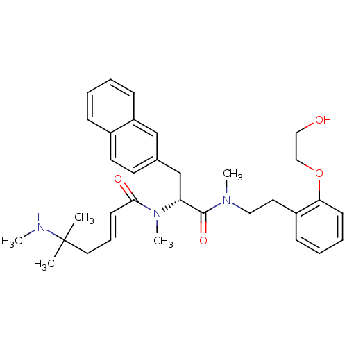Chemical structure of BindingDB Monomer ID 50187331