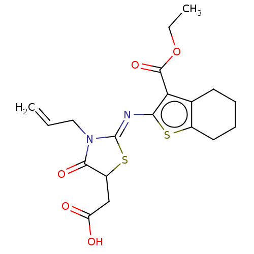 Chemical structure of BindingDB Monomer ID 50187498