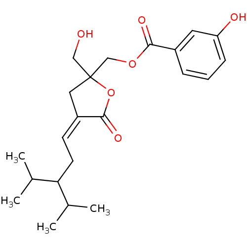 Chemical structure of BindingDB Monomer ID 50187517