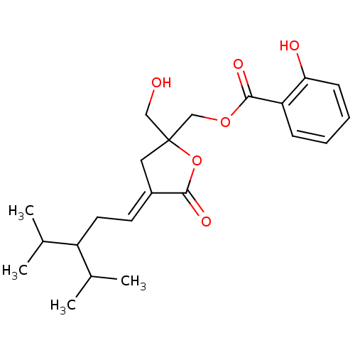 Chemical structure of BindingDB Monomer ID 50187526