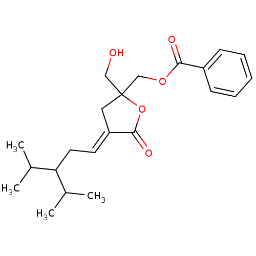 Chemical structure of BindingDB Monomer ID 50187527