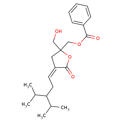Chemical structure of BindingDB Monomer ID 50187534