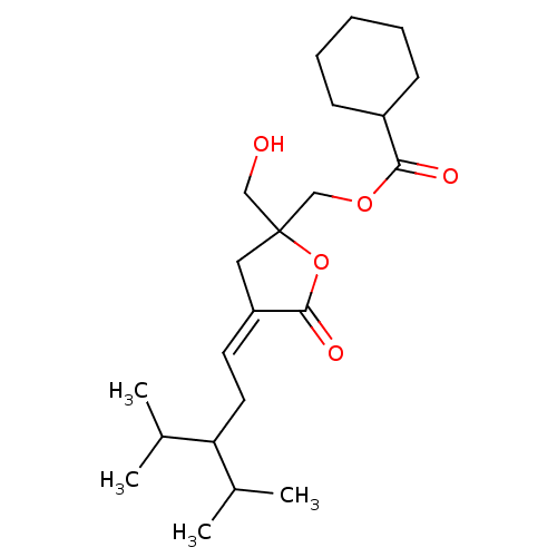 Chemical structure of BindingDB Monomer ID 50187545