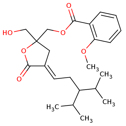 Chemical structure of BindingDB Monomer ID 50187549