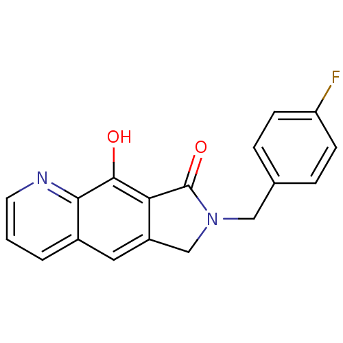 Chemical structure of BindingDB Monomer ID 50187760
