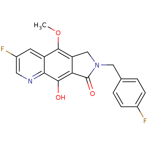 Chemical structure of BindingDB Monomer ID 50187771