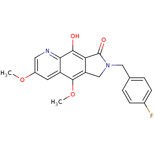 Chemical structure of BindingDB Monomer ID 50187773