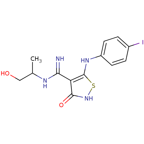 Chemical structure of BindingDB Monomer ID 50187820
