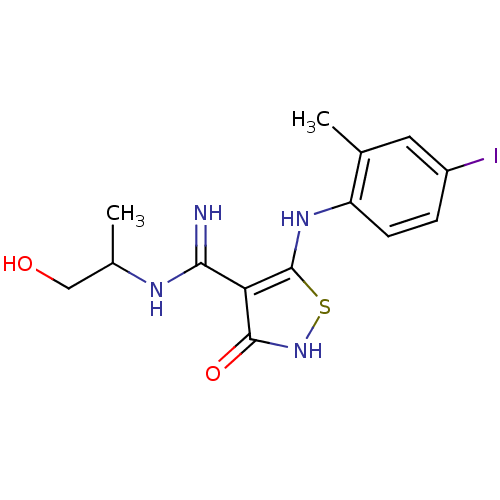 Chemical structure of BindingDB Monomer ID 50187855