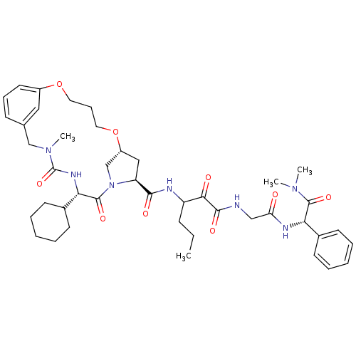 Chemical structure of BindingDB Monomer ID 50187929