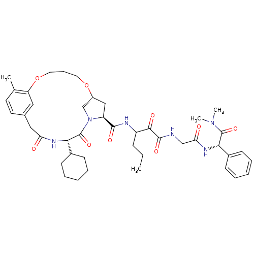 Chemical structure of BindingDB Monomer ID 50187934