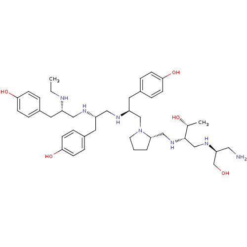 Chemical structure of BindingDB Monomer ID 50188173