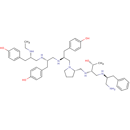 Chemical structure of BindingDB Monomer ID 50188175