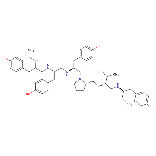 Chemical structure of BindingDB Monomer ID 50188196