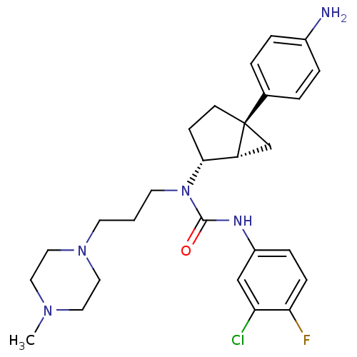 Chemical structure of BindingDB Monomer ID 50188318